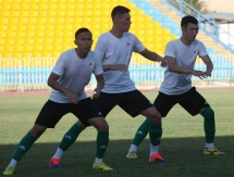 Фоторепортаж с тренировки «Атырау» в рамках подготовки к матчу с «Таразом»