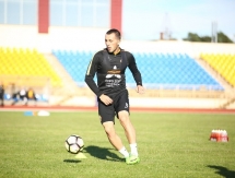 «Кайрат» провёл тренировку в Клайпеде