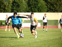 «Кайрат» провёл тренировку в Клайпеде