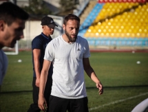 Фоторепортаж с тренировки «Атырау» в преддверии матча с «Кайсаром»