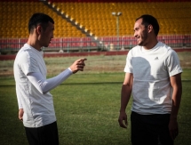 Фоторепортаж с тренировки «Атырау» в преддверии матча с «Кайсаром»