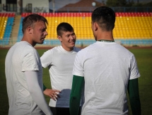 Фоторепортаж с тренировки «Атырау» в преддверии матча с «Кайсаром»