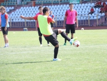 «Шахтер» провел предыгровую тренировку матча с «Таразом»