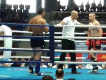 Казахстанские кикбоксеры участвуют в турнире в Баку