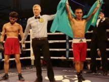 Жанузак с победы дебютировал на профи-ринге