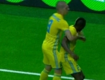 Видео гола Твумаси матча Лиги Чемпионов «Астана» — «Легия» 3:1