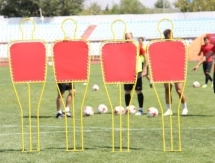 «Шахтер» провел предыгровую тренировку матча с «Таразом»