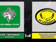 Видеообзор товарищеского матча «Сарыарка» — «Жилина» 4:1