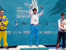 Казахстанцы завоевали «золото» и «бронзу» Сурдлимпийских игр