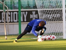 Фоторепортаж с предыгровой тренировки «Астаны» в Варшаве