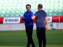 Фоторепортаж с предыгровой тренировки «Астаны» в Варшаве