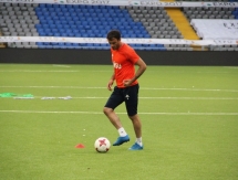 Фоторепортаж с предыгровой тренировки «Ордабасы» в Астане