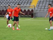 Фоторепортаж с предыгровой тренировки «Ордабасы» в Астане