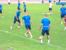 Фоторепортаж с предыгровой тренировки «Жетысу»