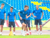 Фоторепортаж с предыгровой тренировки «Жетысу»