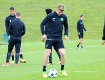 Фоторепортаж с предыгровой тренировки «Селтика»