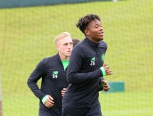 Фоторепортаж с предыгровой тренировки «Селтика»