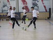 Фоторепортаж с тренировки «Кайрата»