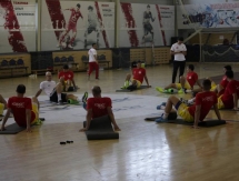 Фоторепортаж с тренировки «Кайрата»