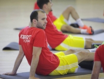 Фоторепортаж с тренировки «Кайрата»