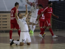 Фоторепортаж с товарищеского матча «Кайрат» — «Сибиряк» 5:4