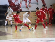 Фоторепортаж с товарищеского матча «Кайрат» — «Сибиряк» 5:4