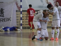 Фоторепортаж с товарищеского матча «Кайрат» — «Сибиряк» 5:4