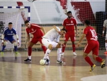 Фоторепортаж с товарищеского матча «Кайрат» — «Сибиряк» 5:4