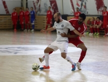 Фоторепортаж с товарищеского матча «Кайрат» — «Сибиряк» 5:4