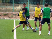 Фоторепортаж с тренировки «Окжетпеса»