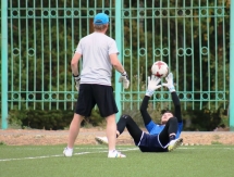 Фоторепортаж с тренировки «Окжетпеса»