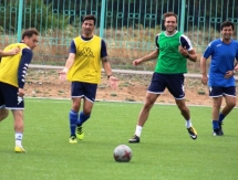 Фоторепортаж с тренировки «Окжетпеса»