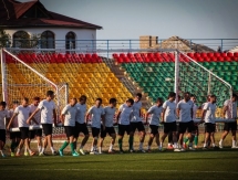 «Атырау» провел предыгровую тренировку на «Мунайшы»