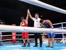Фоторепортаж выступления казахстанских боксеров в третий день чемпионата мира-2017