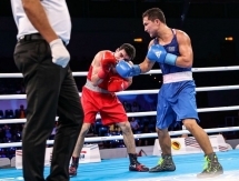 Фоторепортаж выступления казахстанских боксеров в третий день чемпионата мира-2017