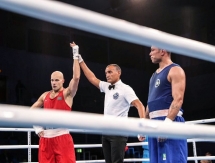 Фоторепортаж выступления казахстанских боксеров в третий день чемпионата мира-2017