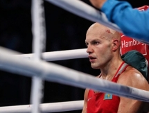 Фоторепортаж выступления казахстанских боксеров в третий день чемпионата мира-2017