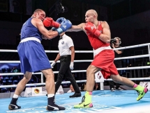 Фоторепортаж выступления казахстанских боксеров в третий день чемпионата мира-2017