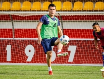 Фоторепортаж с открытой тренировки молодежной сборной Казахстана