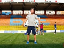 Фоторепортаж с открытой тренировки молодежной сборной Казахстана