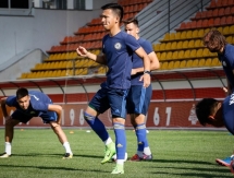 Фоторепортаж с открытой тренировки молодежной сборной Казахстана