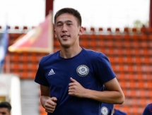 Фоторепортаж с открытой тренировки молодежной сборной Казахстана