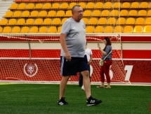 Фоторепортаж с открытой тренировки молодежной сборной Казахстана