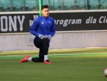 Фоторепортаж с предыгровой тренировки «Астаны» в Варшаве