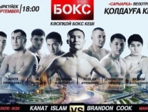 Стала известна стоимость билетов на вечер бокса Канат Ислам — Брэндон Кук