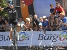 Видео «серебряного» для «Астаны» первого этапа «Вуэльты Бургоса»