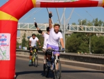 В Алматы состоялся 14-й велопробег в этом году