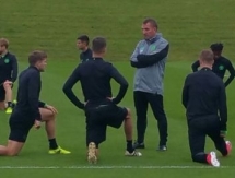 «Селтик» проводит предыгровую тренировку матча с «Астаной»