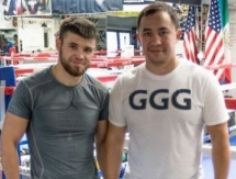 Мадиев готовится к бою под руководством Максима Головкина