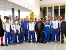 Сборная Казахстана вылетела в Гамбург на чемпионат мира